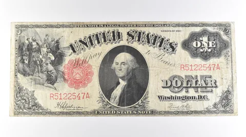 1917 $1 Legal Tender Large Note Red Seal FR#39 *0623