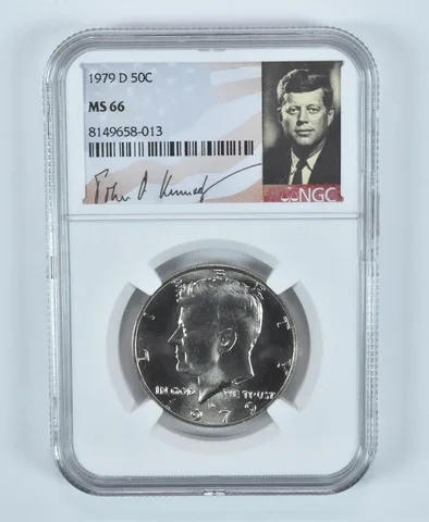 1979-D Kennedy Half Dollar MS66 NGC Special Label