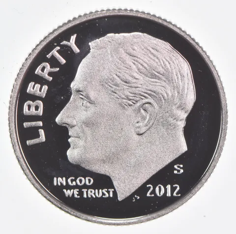 2012-S Roosevelt Dime Proof 90% Silver