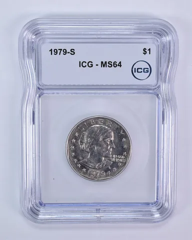 1979-S Susan B Anthony $1 MS64 ICG