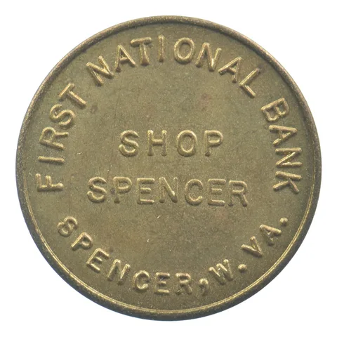 WV First National Bank Plaza Token *5069