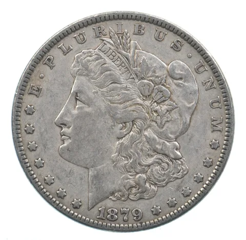 Early - 1879 Morgan Silver Dollar - 90% US Coin *042