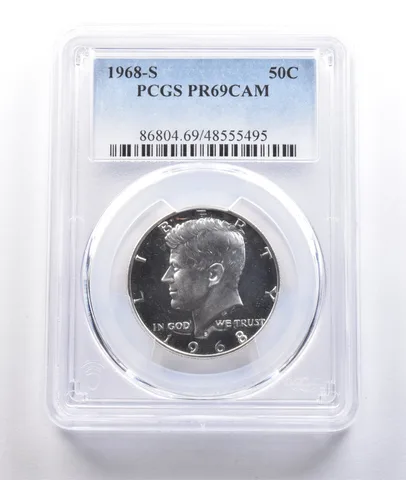 1968-S Kennedy Half Dollar PR69 CAM PCGS *6799
