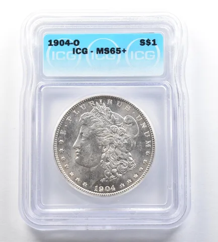 1904-O Morgan Silver Dollar MS65+ ICG *7183