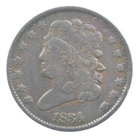 1834 Classic Head Half Cent *0050
