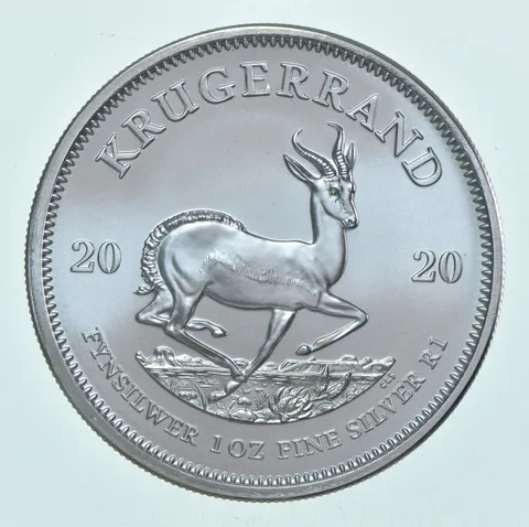 Random Date South Africa Silver Krugerrand 1 Oz Silver