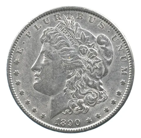 Early - 1890 Morgan Silver Dollar - 90% US Coin *443