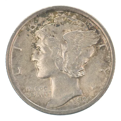 1920 Mercury Dime Beautiful Tone *9541