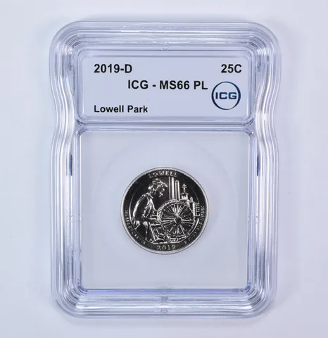 2019-D Washington Quarter ATB Lowell Park MS66 PL ICG