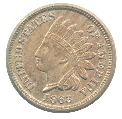 1863 Indian Head Cent *0008