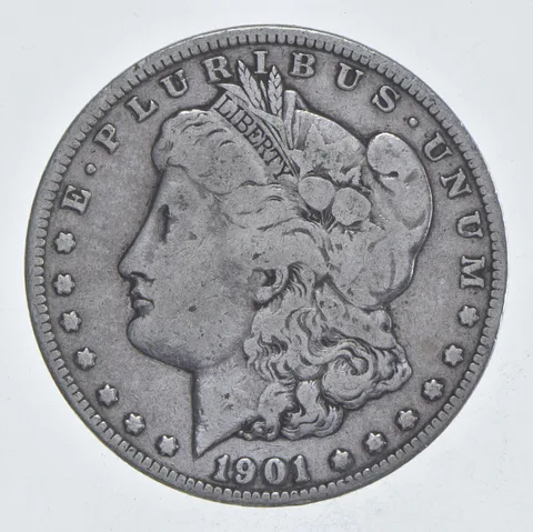 Early - 1901-O Morgan Silver Dollar - 90% US Coin *971