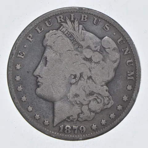 Early - 1879-S Morgan Silver Dollar - 90% US Coin *110