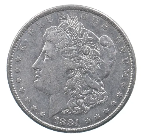 Better 1881-S Morgan Silver Dollar - 90% US Coin - Nice Coin *653