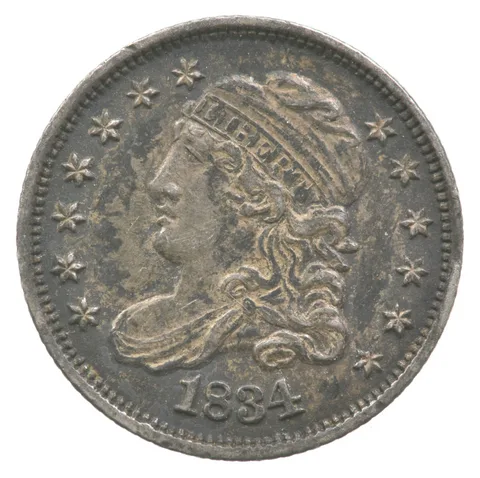 1834 Capped Bust Half Dime *8252