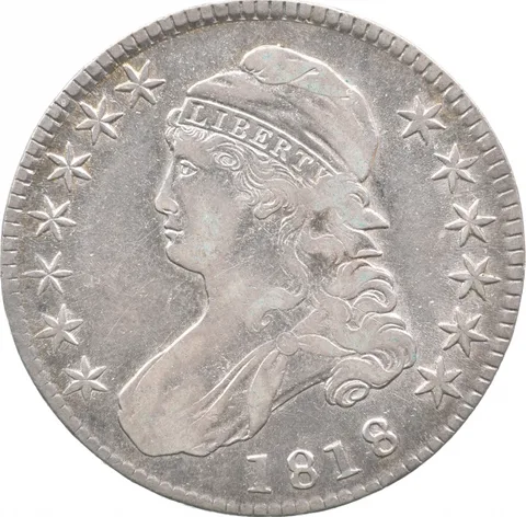 1818 Capped Bust Half Dollar *4828