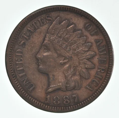 1887 Indian Head Cent *9192