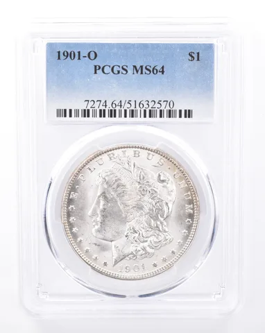 1901-O Morgan Silver Dollar MS64 PCGS Beautiful Tone Reverse *9422
