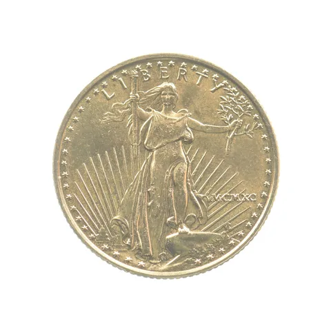 1990 $10 American Gold Eagle 1/4 Oz Gold *4435