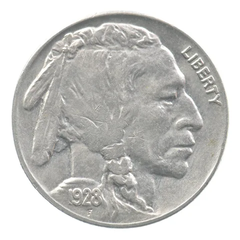 1928 Indian Head Buffalo Nickel *2476