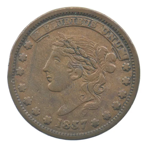 1841 / 1837 Specie Payments Suspended - Hard Times Token *5005