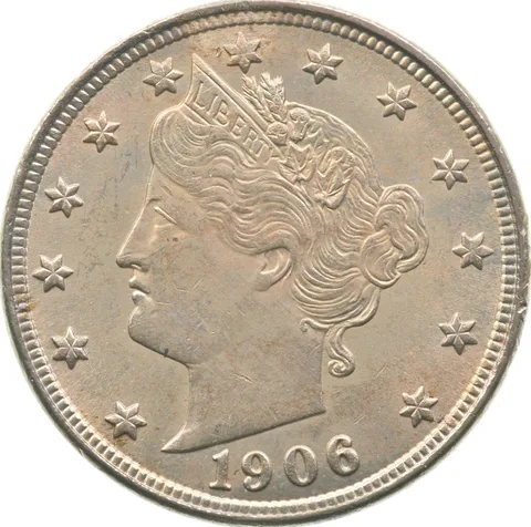 1906 Liberty V Nickel *4752