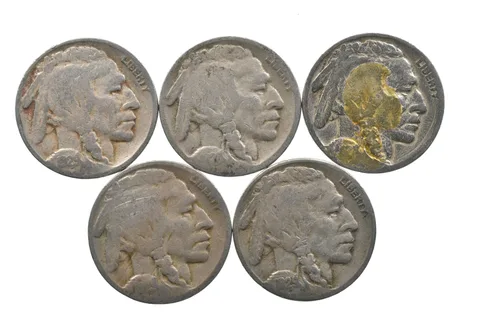 BETTER Lot 1929-S 1928-S 1927-D 1929-D 1929-S Buffalo Nickel Collection *182