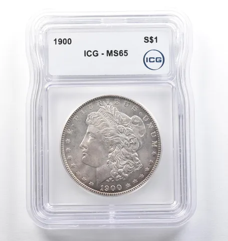 1900 Morgan Silver Dollar MS65 ICG *9480