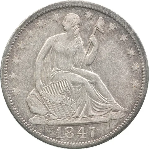 1847-O Seated Liberty Half Dollar *3487