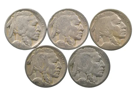 BETTER Lot 1928-S 1929-D Worn Date 1927-S 1928-D Buffalo Nickel Collection *155
