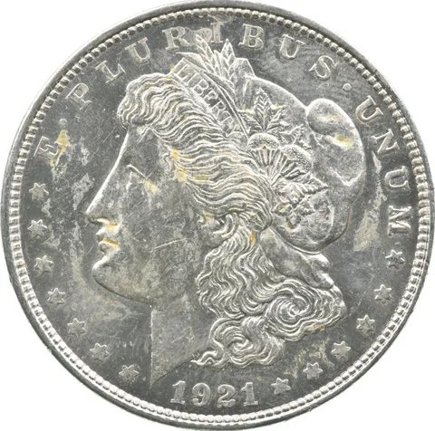 1921 Morgan Silver Dollar - Great Contrast a2138