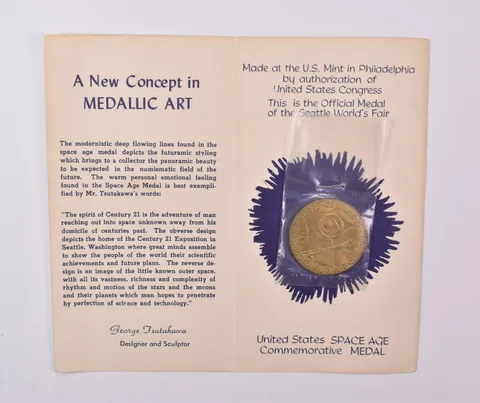 1962 Seattle World's Fair Space Age Coin *1826