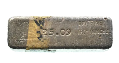 25.09 Troy Oz Silver Bar Doyle Mint *2589