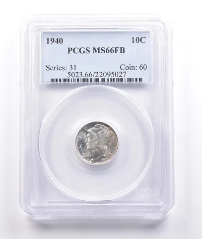 1940 Mercury Dime MS66 FB PCGS *6815