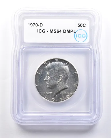 1970-D Kennedy Half Dollar MS64 DMPL ICG *2396