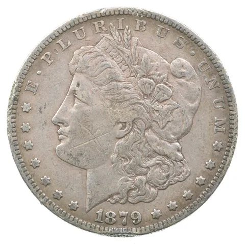 1879-S Reverse REV 1878 78 Morgan Silver Dollar *6247
