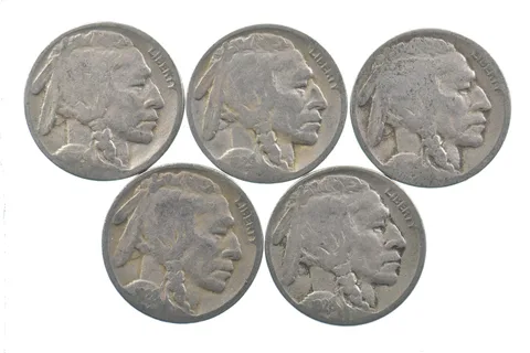 BETTER Lot 1929-S 1929-D 1929-S 1928-S 1928-S Buffalo Nickel Collection *024