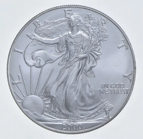 Better Date 2000 American Silver Eagle 1 Troy Oz .999 Fine Silver *351