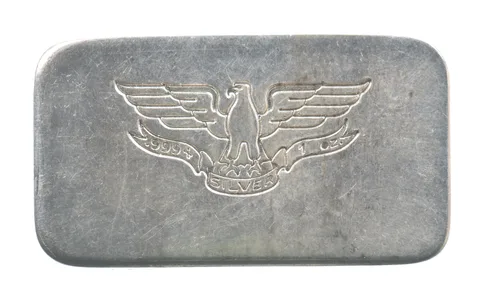 Rare Vintage WH Foster 1 oz Silver Bar Type 2 *0761