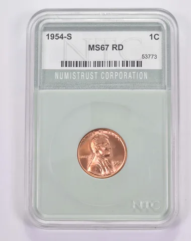 1954-S Lincoln Wheat Cent *8595