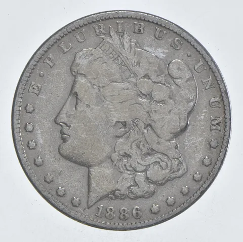 Early - 1886-O Morgan Silver Dollar - 90% US Coin *938