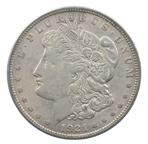 Early - 1921 Morgan Silver Dollar - 90% US Coin *941