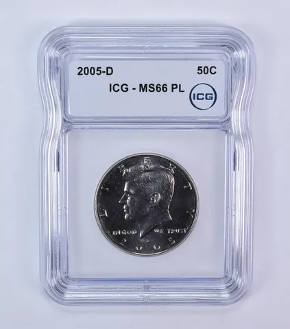 2005-D Kennedy Half Dollar MS66 PL ICG