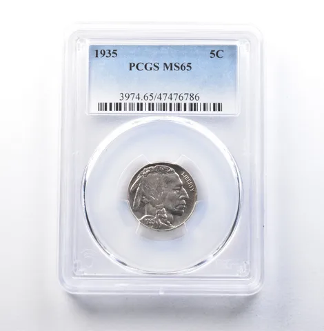 1935 Indian Head Buffalo Nickel MS65 PCGS *5948