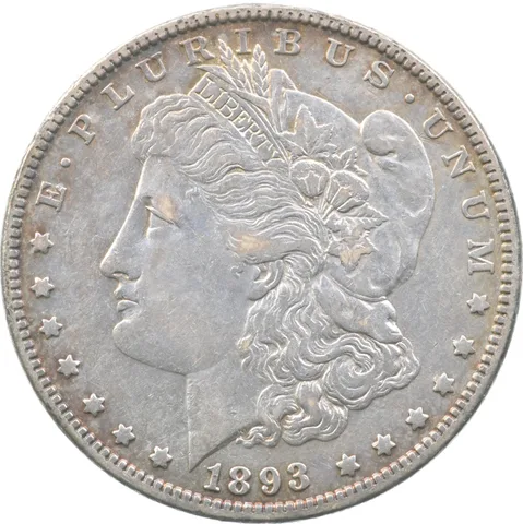 1893 Morgan Silver Dollar *5804