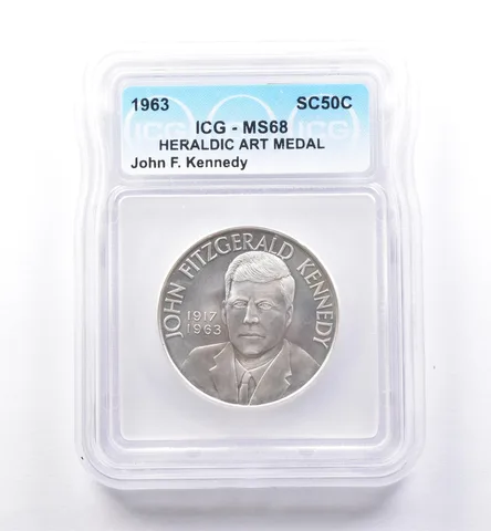 1963 So Called Half Dollar John F Kennedy MS68 ICG *8478