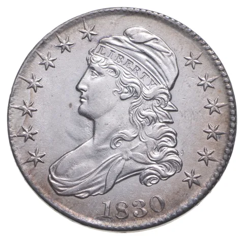 1830 Capped Bust Half Dollar *3799