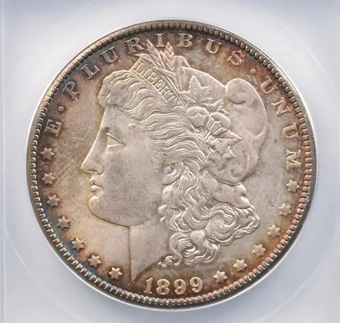 1899-O Morgan Silver Dollar MS64 ANACS Beautiful Tone *2367