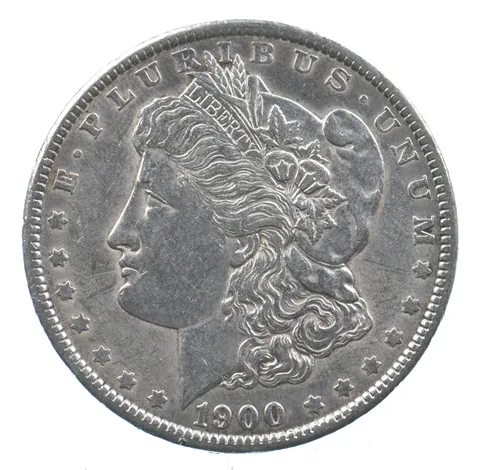 Early - 1900 Morgan Silver Dollar - 90% US Coin *673