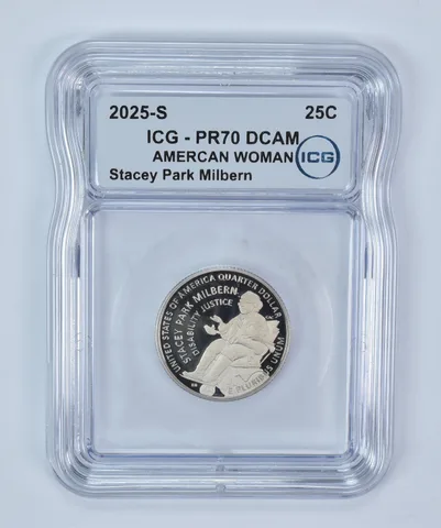 2025-S American Women Quarter Stacey Park Milbern PR70 DCAM ICG