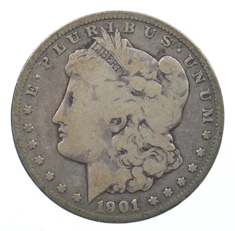 Early - 1901-O Morgan Silver Dollar - 90% US Coin *726